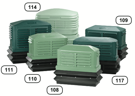 Louvered Low-Profile Housing (LLPH)