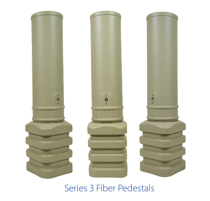 Series 3 Fiber Pedestals